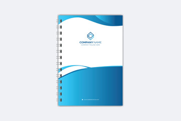 Modern Note Book cover template