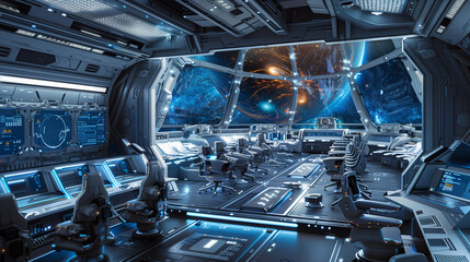 Futuristic Learning: Zero-Gravity Lecture Room in a Spaceship