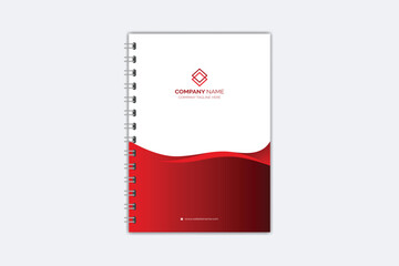 Modern Note Book cover template