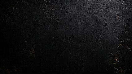 Textured black grunge background, abstract black and silver are light gray with white the gradient is the surface