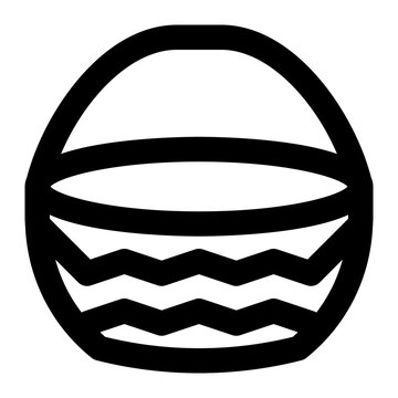 recommend clip art: basket, hamper, containers, storage outline icon