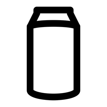 recommend clip art: can, jar, tin, containers, packaging outline icon