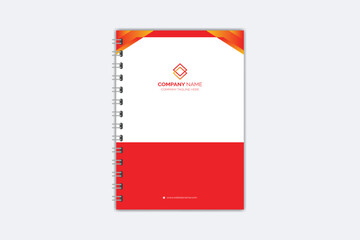 Modern Note Book cover template