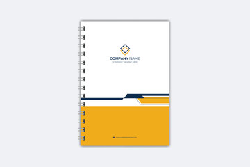 Modern Note Book cover template