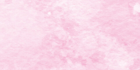 Fototapeta premium Pastel pink abstract painted watercolor aquarelle paper template design, Decorative soft pink paper texture,Grunge background frame Soft pink watercolor background,Brush stroked painting. Modern Pink,