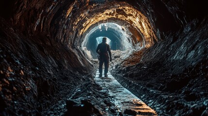 Exploring the Captivating Depths of the Mysterious Cave Tunnel