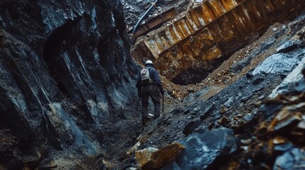 Exploring the Mysterious Depths of an Icy Cave