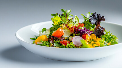 Healthy Garden Salad for Weight-watchers