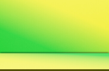 Fototapeta premium Background green cement floor studio room photo empty Floor wall backdrop muslin design canvas surface texture podium eco Scene mockup product cosmetic beauty organic display stand zero carbon.