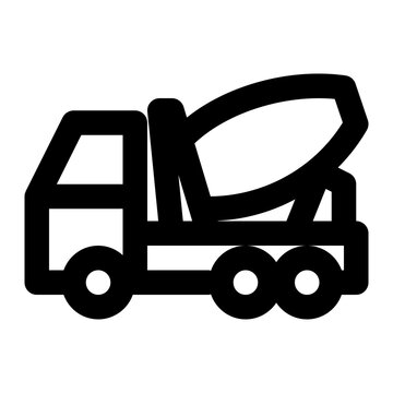 recommend clip art: cement mixer, truck, heavy vehicles, transportation, vehicles outline icon