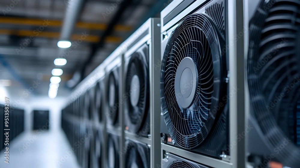 Poster sophisticated air conditioning systems provide critical cooling for the high performance computing e