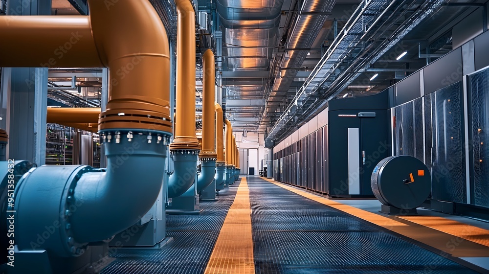 Poster efficient cooling systems maintaining data center to support uninterrupted cloud computing and digit
