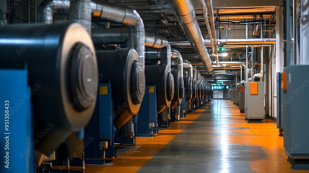 Poster efficient water cooling systems in a large enterprise scale data center designed to maintain optimal