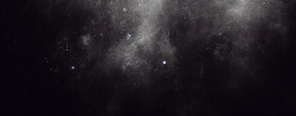 Fototapeta premium Fondo de hormigón con textura grunge negro oscuro. Panorama de fondo o textura de pizarra negra gris oscuro. Textura de hormigón negro vectorial. Fondo de pared de piedra. 