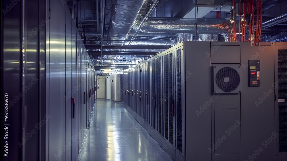 Poster sleek and energy efficient modular cooling unit designed for a cloud computing data center the minim