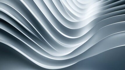 Obraz premium Abstract Background with Serene Smooth Lines