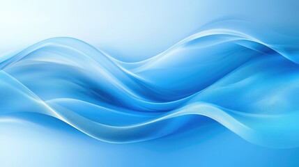 Abstract Background with Serene Smooth Lines