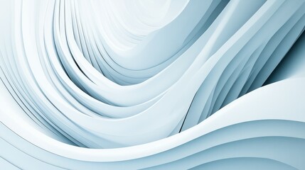 Abstract Background with Serene Smooth Lines