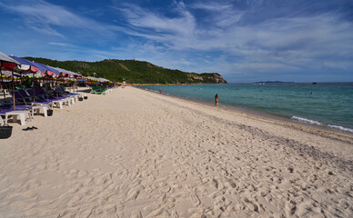 Samae beach at Koh Larn island, Thailand