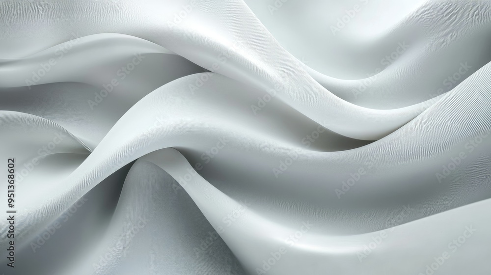 Poster abstract background with serene smooth lines