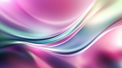 Abstract Background with Serene Smooth Lines