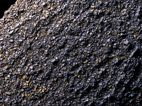 Dacite A block of dacite with a fine grained volcanic texture captured in mid air