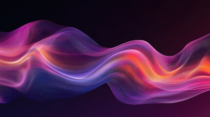 Obraz premium Abstract Energy Flow Background