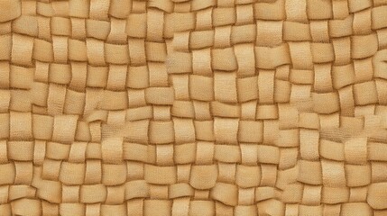 Woven Burlap Fabric Texture Seamless Pattern Background
