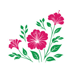 pink flower background