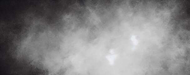 Fototapeta premium Fondo de hormigón con textura grunge negro oscuro. Panorama de fondo o textura de pizarra negra gris oscuro. Textura de hormigón negro vectorial. Fondo de pared de piedra. 