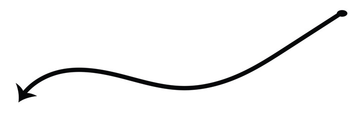 Long Arrow Design Double Arrow Icon Style on white background vector illustration. 