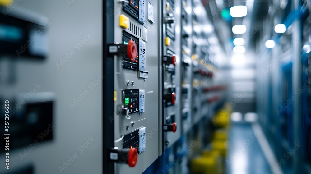Poster power surge protection systems installed in a data center to ensure reliable and secure it infrastru