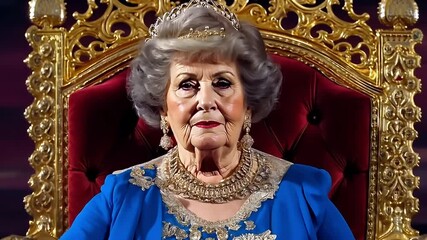 portrait woman queen