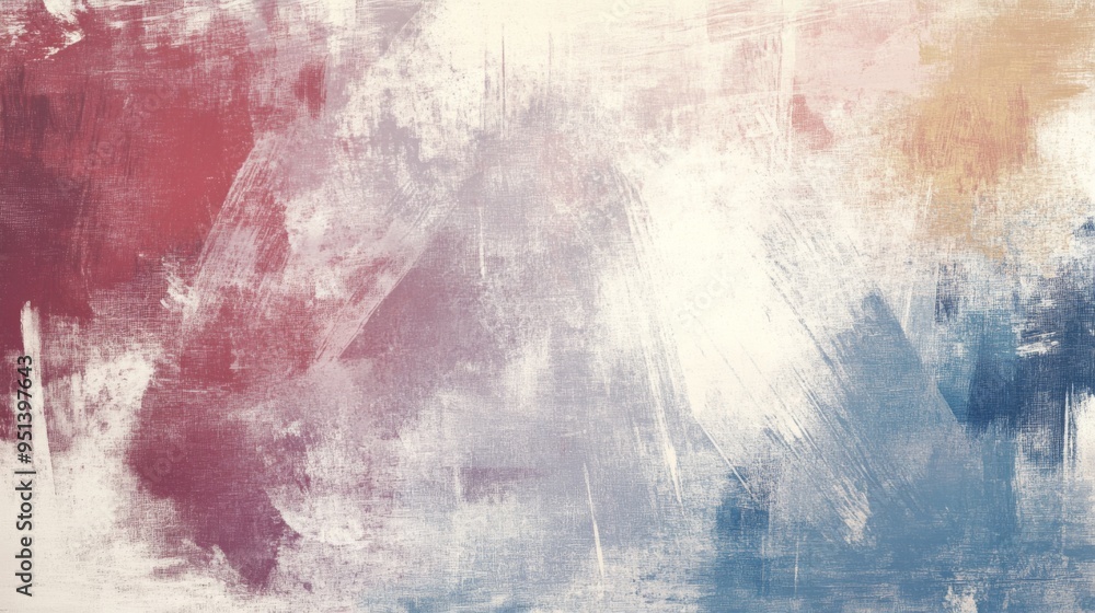 Poster a textured abstract background with layered brush strokes and muted tones, creating a sophisticated 