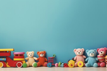 Obraz premium Baby kids toy representation softness bandage.