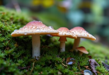 Fototapeta premium mushroom in the forest