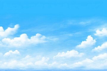 Obraz premium Clear blue sky backgrounds outdoors nature.