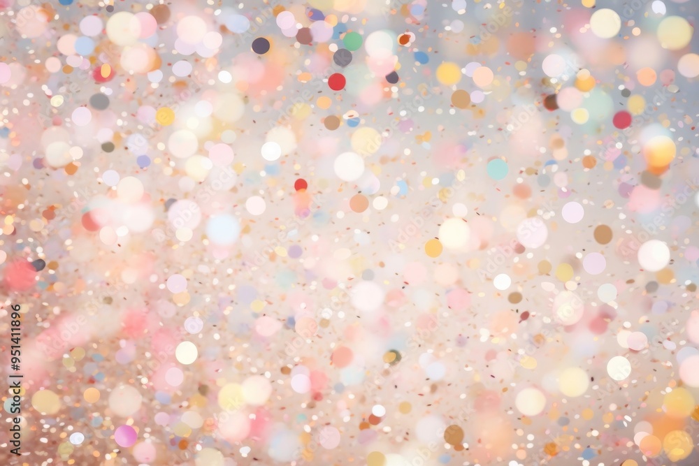 Poster party confetti pattern bokeh effect background backgrounds glitter illuminated.
