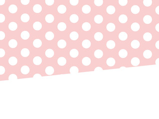 パステル地のドット背景