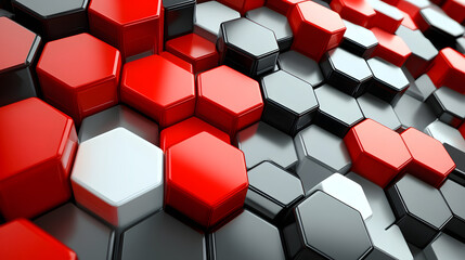 Hexagonal Interlocking 3D Shapes