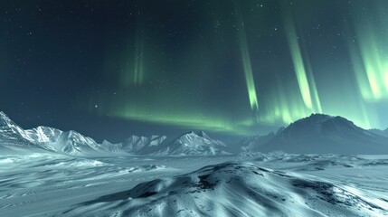 Stunning Arctic Northern Lights Display