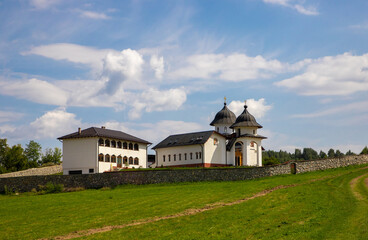 Saint Ghelasie hermitage from Rameti - Romania. It is an Orthodox place of worship in the Apuseni mountains