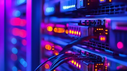 Obraz premium Load Balancers Efficiently Managing and Optimizing Network Traffic Flows in Enterprise Data Center