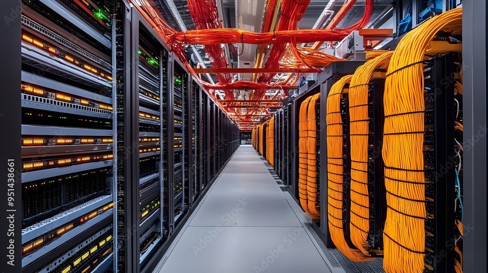 Poster powerful high speed router enabling efficient data processing and seamless connectivity in a modern 