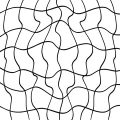 simple line art white background