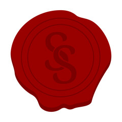 Postal Stamp Illustration