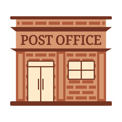 Obraz premium Post Office Illustration