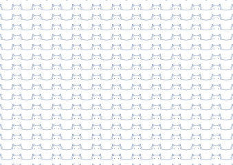 white and blue background abstract doodle art pattern  seamless pattern with cat dots