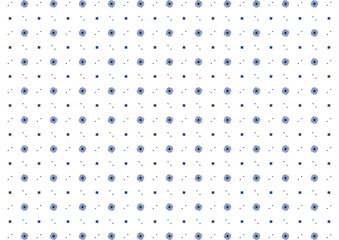 white and blue background abstract doodle art pattern with dots