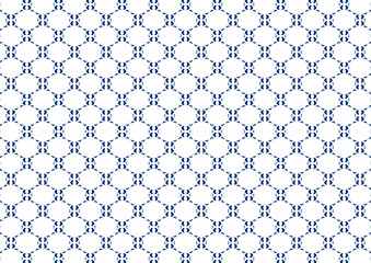 white and blue background abstract doodle art seamless pattern with blue and white lines